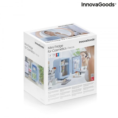 Mini Cosmetics Køleskab Frecos - 4 L, blå