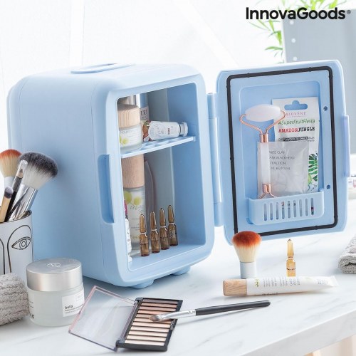 Mini Cosmetics Køleskab Frecos - 4 L, blå