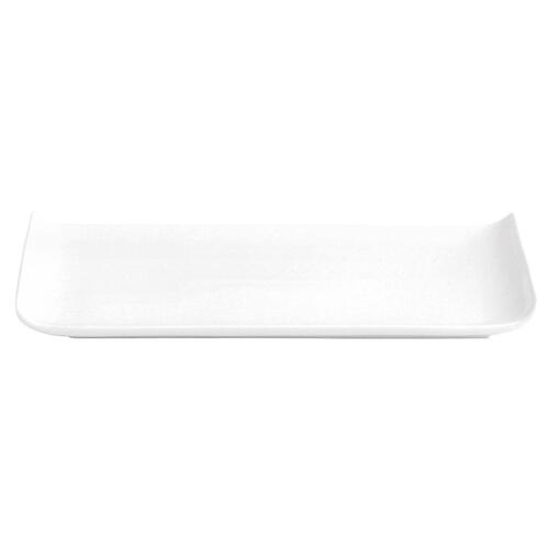 Tallerken Quid Chef Baguette Keramik Hvid (25 x 12 cm) (Pack 6x)