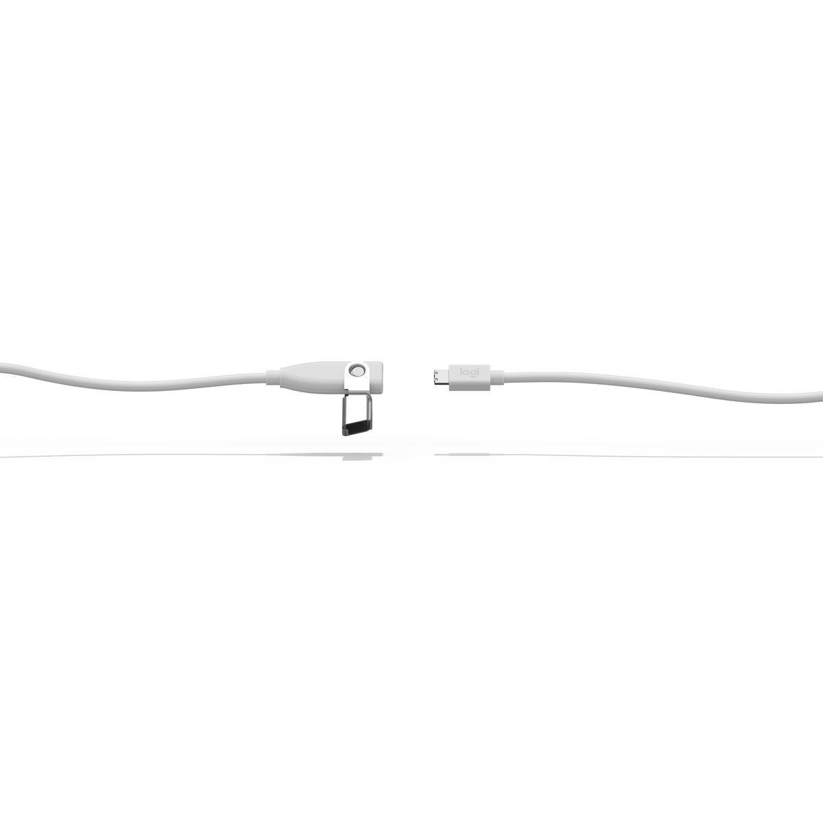 Kabel forlængerkabel Logitech - 10 m, hvid (952-000047)