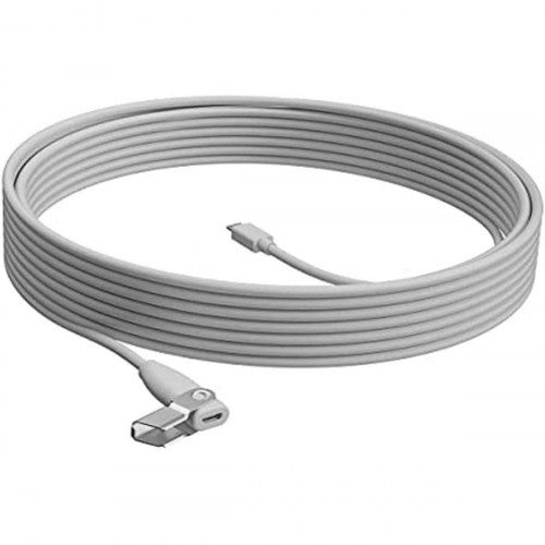 Kabel forlængerkabel Logitech - 10 m, hvid (952-000047)