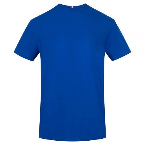Kortærmet T-shirt til Mænd BAT TEE SS Nº2M Le coq sportif 2220665 Blå - L