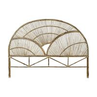 Sengegavl Natur Rattan (178 x 4 x 128 cm)