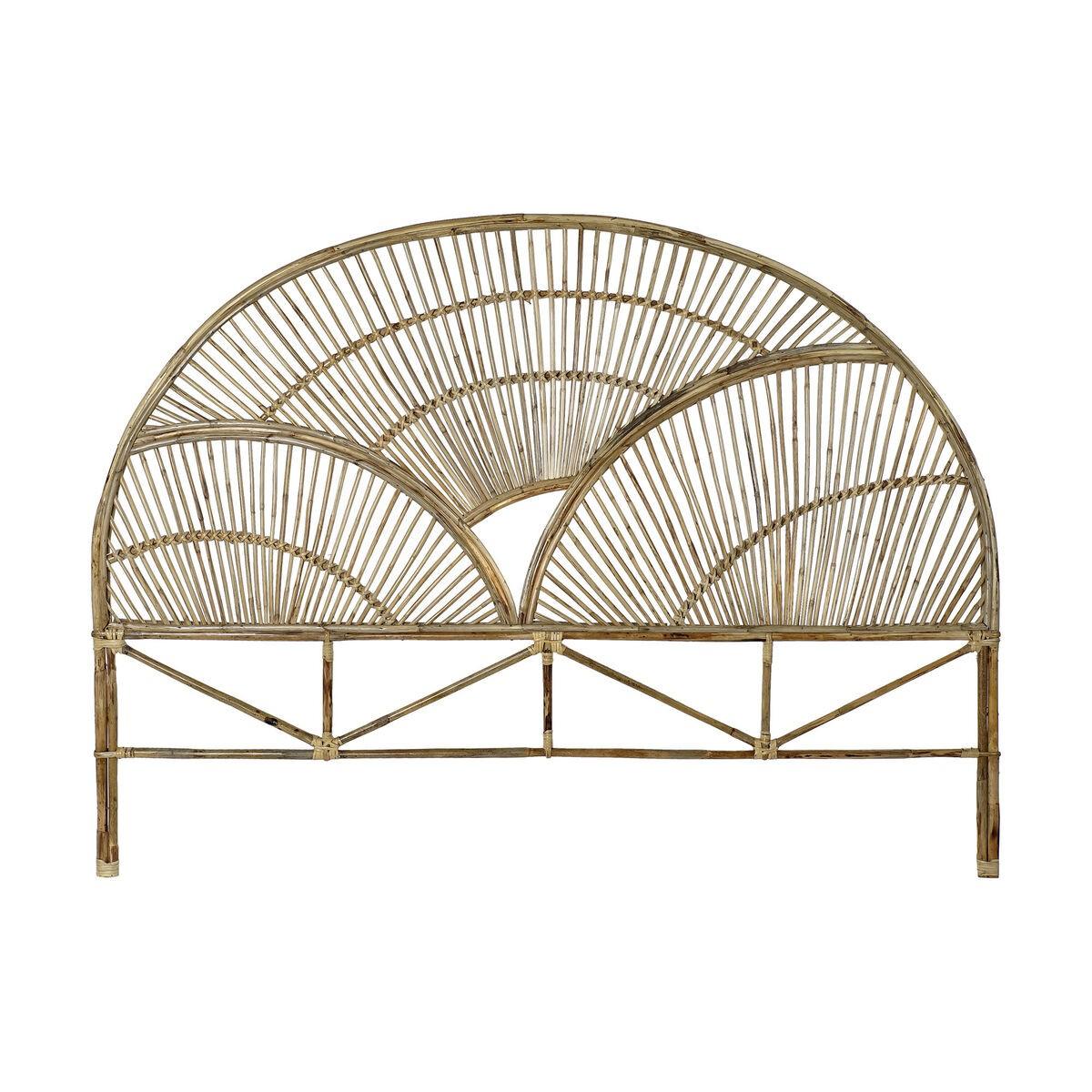 Sengegavl Natur Rattan (178 x 4 x 128 cm)