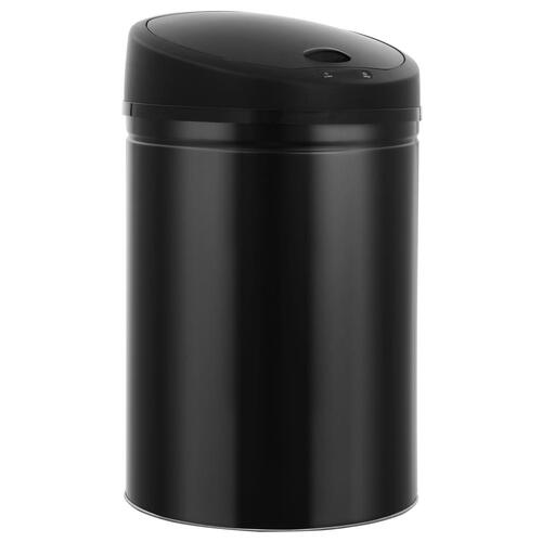 Skraldespand med automatisk sensor 32 l sort