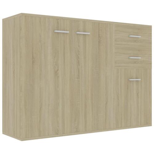 Skænk 105x30x75 spånplade sonoma-eg