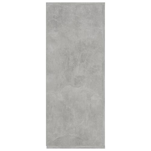 Skænk 105x30x75 cm konstrueret træ betongrå