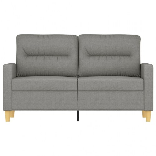 2-personers sofa 120 cm stof mørkegrå