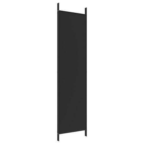 3-panels rumdeler 150x200 cm stof sort
