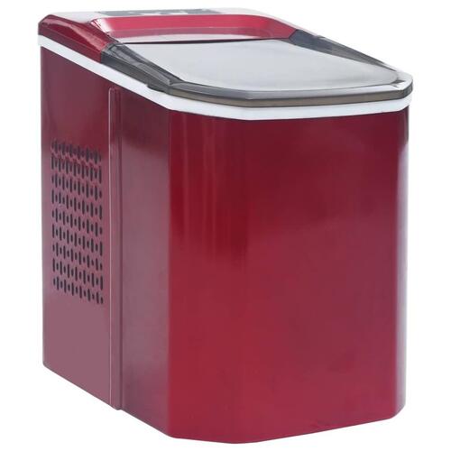 Isterningemaskine 1,4 l 15 kg/24 t. rød