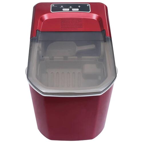 Isterningemaskine 1,4 l 15 kg/24 t. rød