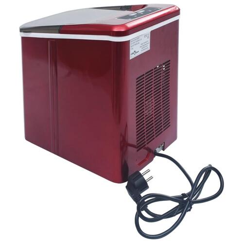 Isterningemaskine 1,4 l 15 kg/24 t. rød