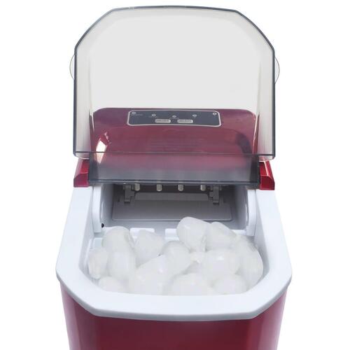 Isterningemaskine 1,4 l 15 kg/24 t. rød