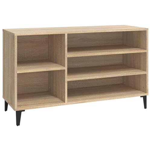 Skoreol 102x36x60 cm konstrueret træ sonoma-eg