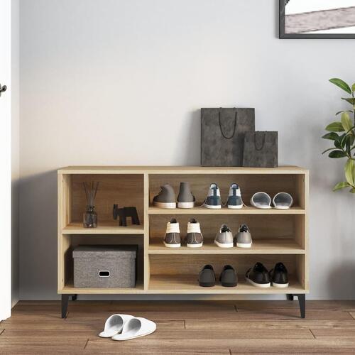 Skoreol 102x36x60 cm konstrueret træ sonoma-eg