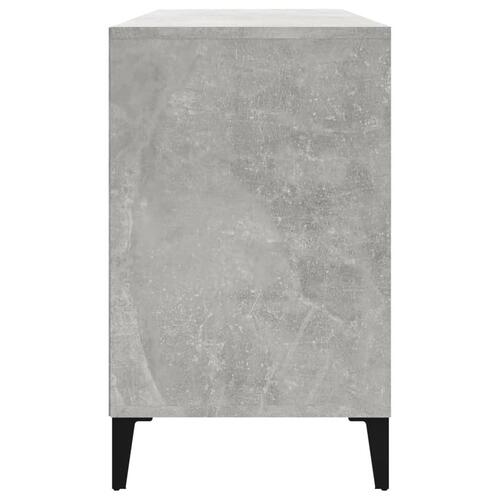 Skoreol 102x36x60 cm konstrueret træ betongrå