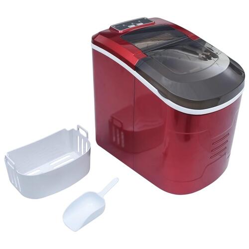 Isterningemaskine 2,4 l 15 kg/24 t. rød