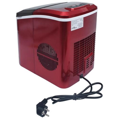 Isterningemaskine 2,4 l 15 kg/24 t. rød