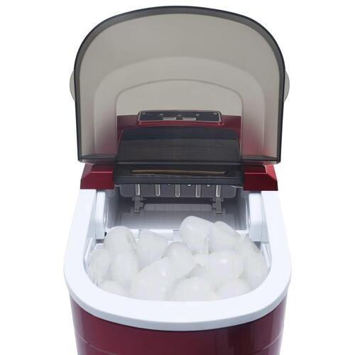 Isterningemaskine 2,4 l 15 kg/24 t. rød