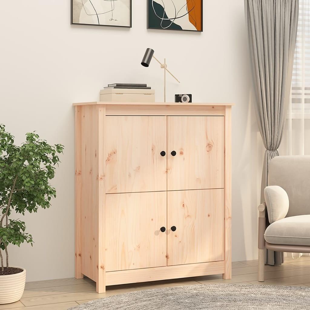 Skænk 83x41,5x100 cm massivt fyrretræ
