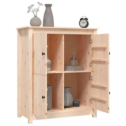 Skænk 83x41,5x100 cm massivt fyrretræ