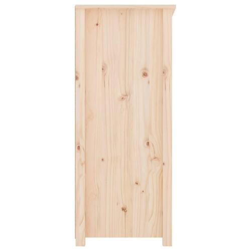 Skænk 83x41,5x100 cm massivt fyrretræ