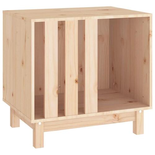 Hundehus 60x45x57 cm massivt fyrretræ