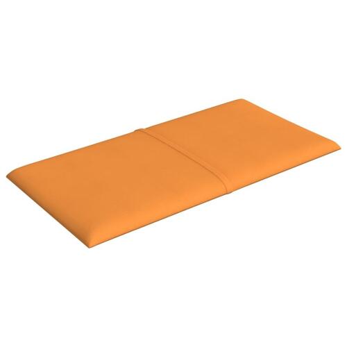 Vægpaneler 12 stk. 30x15 cm 0,54 m² stof lysegul