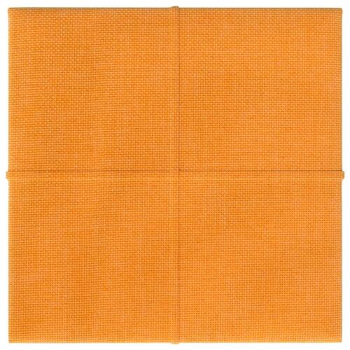 Vægpaneler 12 stk. 30x30 cm 1,08 m² Stof lysegul