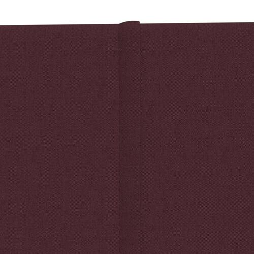 Vægpaneler 12 stk. 90x15 cm 1,62 m² stof lilla