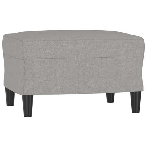 Fodskammel 60x50x41 cm stof grå