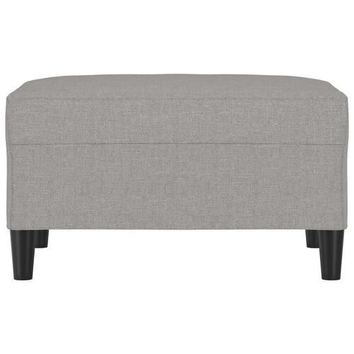 Fodskammel 70x55x41 cm stof grå