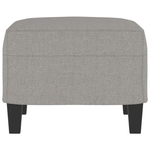 Fodskammel 60x50x41 cm stof grå