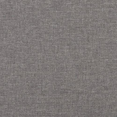 Fodskammel 60x50x41 cm stof grå