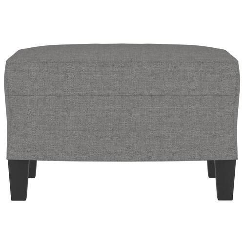Fodskammel 60x50x41 cm stof Mørkegrå