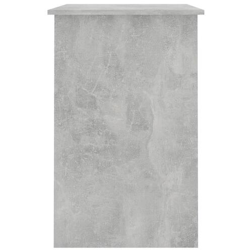 Skrivebord 100x50x76 cm konstrueret træ betongrå