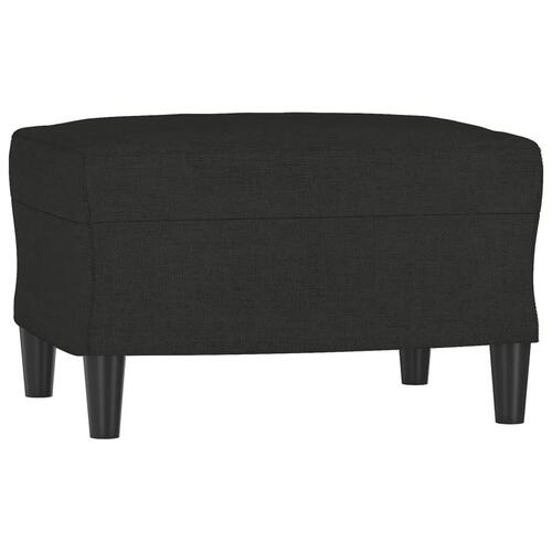 Fodskammel 60x50x41 cm stof sort