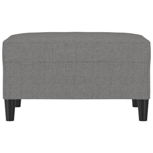 Fodskammel 70x55x41 cm stof mørkegrå