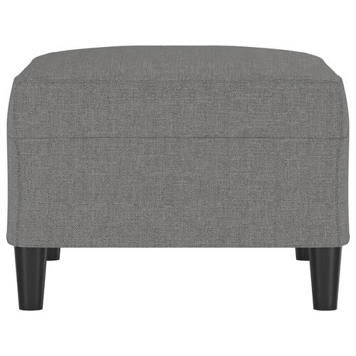 Fodskammel 70x55x41 cm stof mørkegrå