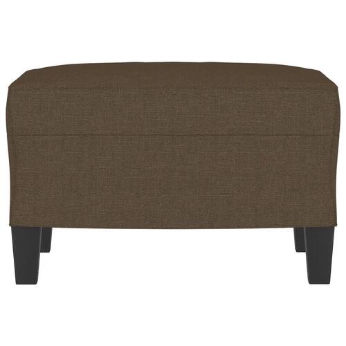 Fodskammel 60x50x41 cm stof brun