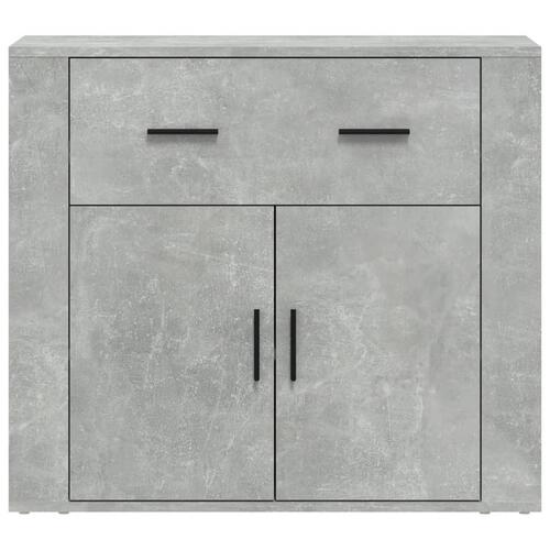Skænk 80x33x70 cm konstrueret træ betongrå
