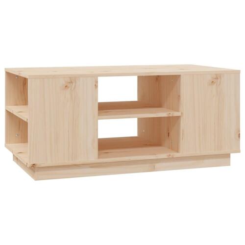 Sofabord 90x49x40,5 cm massivt fyrretræ