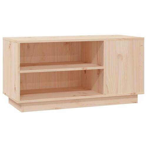 Tv-bord 80x35x40,5 cm massivt fyrretræ