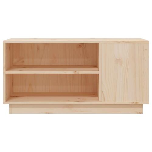 Tv-bord 80x35x40,5 cm massivt fyrretræ