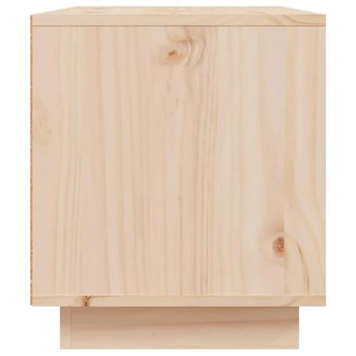 Tv-bord 80x35x40,5 cm massivt fyrretræ