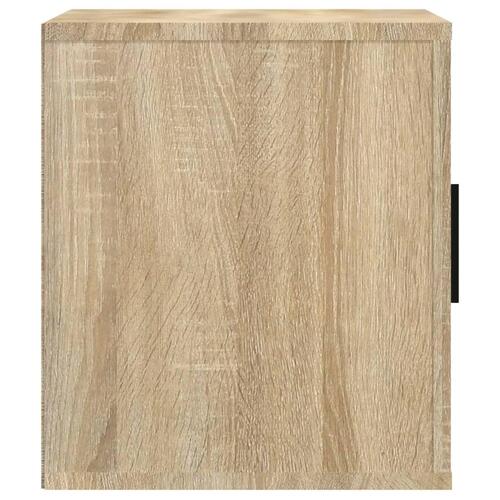 Tv-bord 100x35x40 cm konstrueret træ sonoma-eg