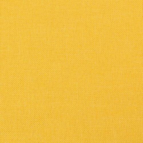 Fodskammel 70x55x41 cm stof lysegul