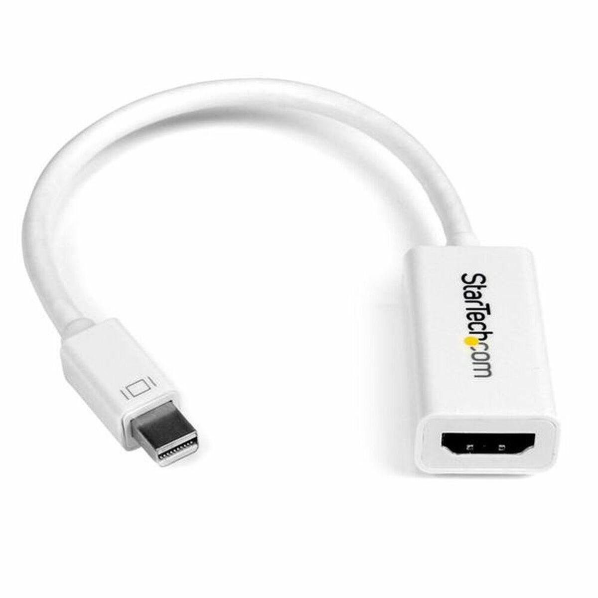 HDMI Adapter Startech MDP2HD4KSW 150 cm Hvid