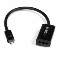 DisplayPort til HDMI-adapter Startech MDP2HD4KS Sort