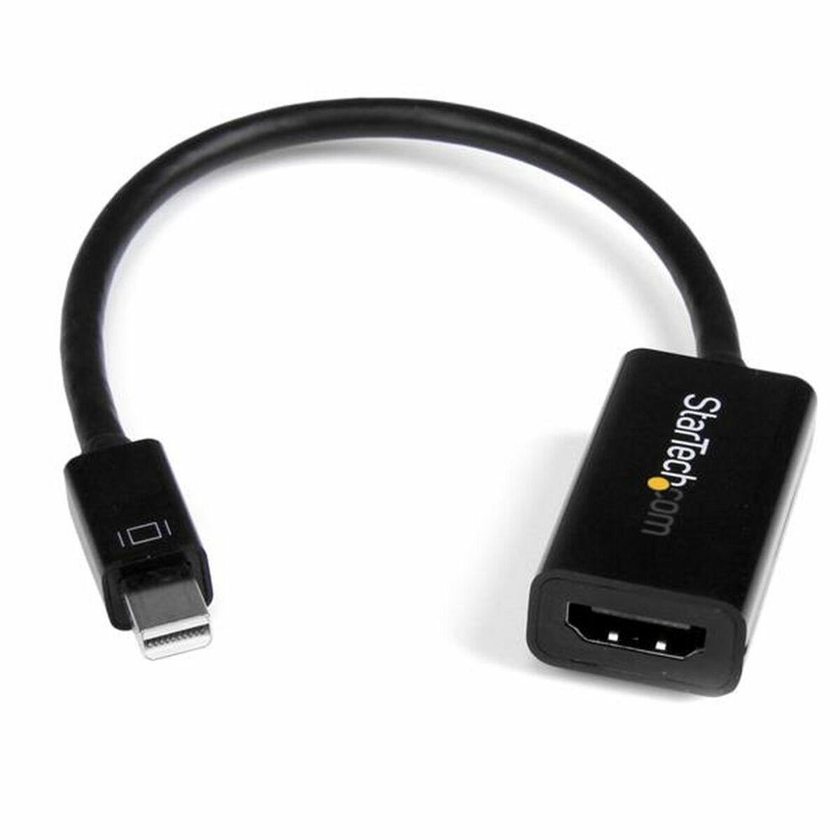 DisplayPort til HDMI-adapter Startech MDP2HD4KS Sort